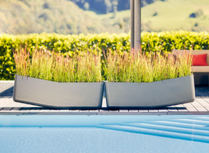 Eternit Molded Concrete Planter 4