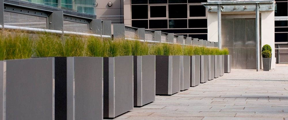 Eternit Molded Concrete Planters